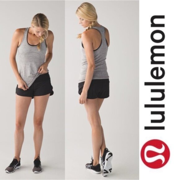 Lululemon | Black Speed Short *4-way Stretch | Size 8 - Picture 1 of 15